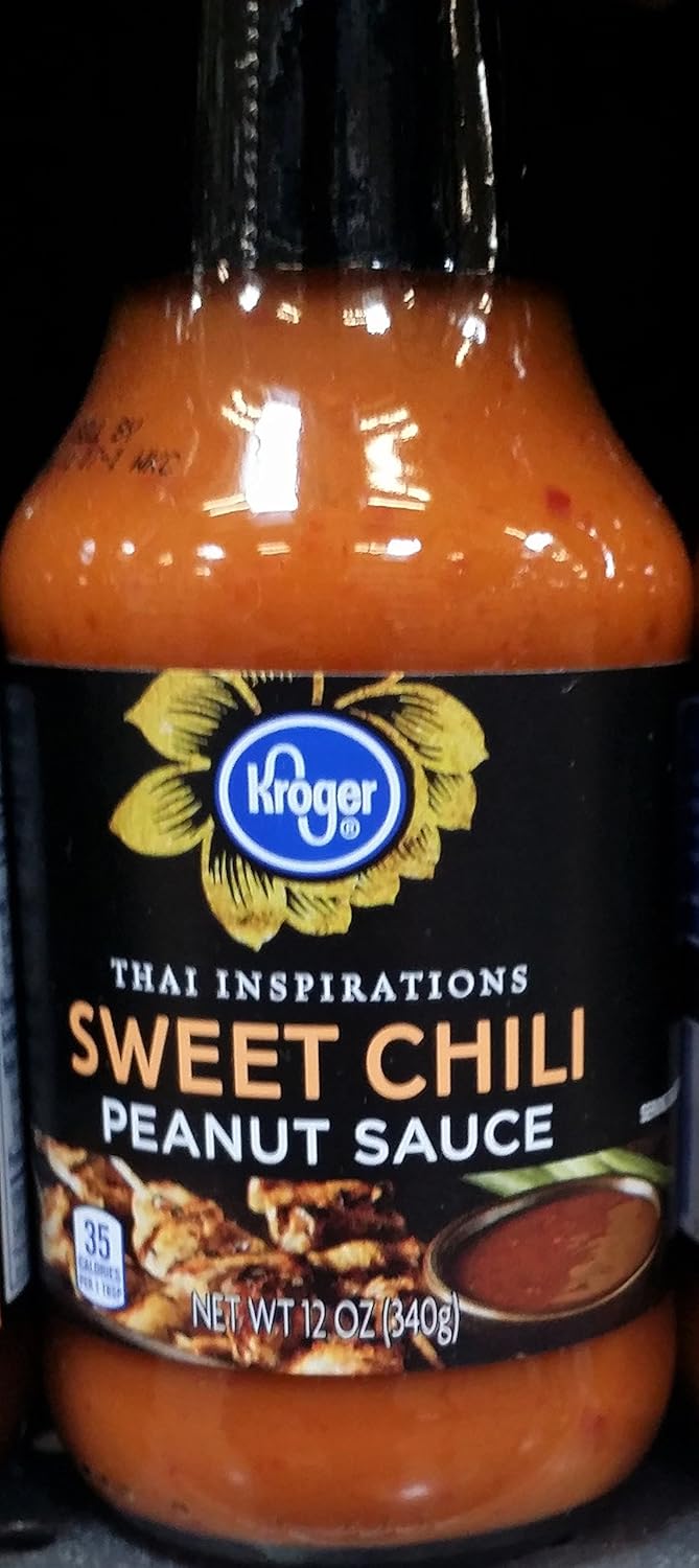 Kroger Sweet Chili Peanut Sauce 11.5 oz (Pack of 2