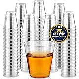 1000 Plastic Shot Glasses - 2 Oz Disposable Cups