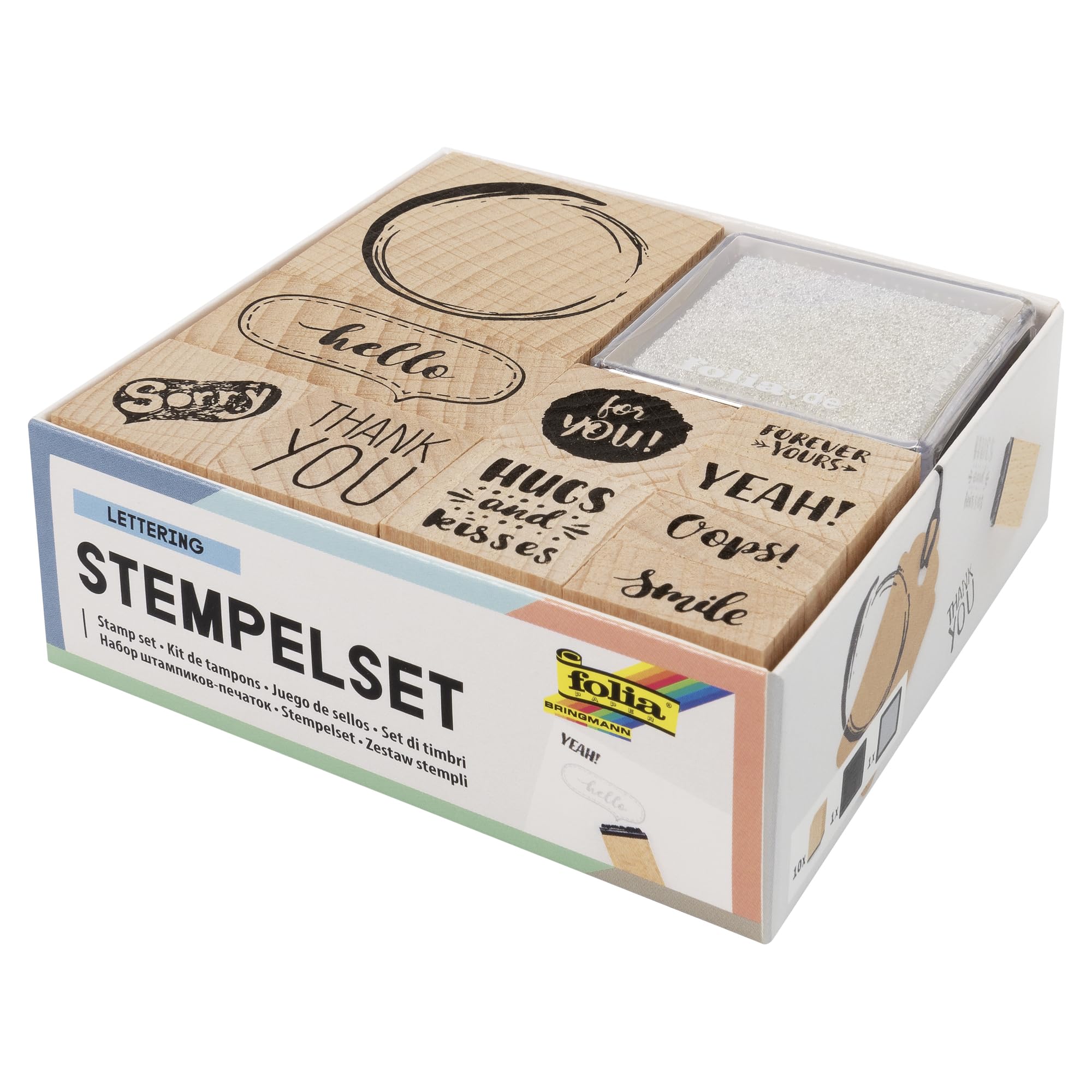 folia 31104 Wooden Stamp Set