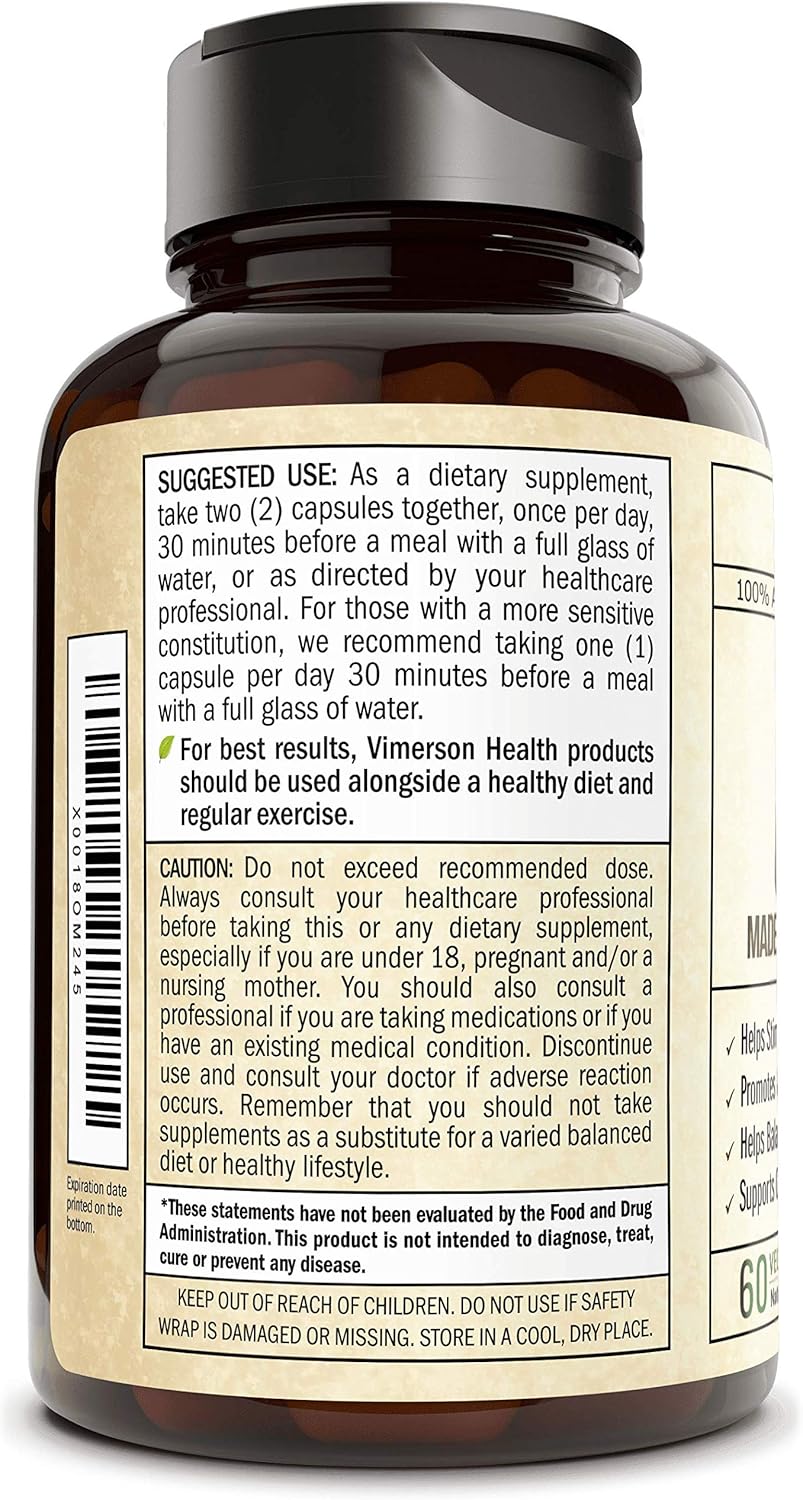 True Ceylon Cinnamon Supplement (Made with Organic Cinnamon). Supports Inflammatory Response. Plant-Based Antioxidant for Joint Support, Healthy Blood Sugar, Optimal Digestive Systems. 60 Capsules: Health & Personal Care