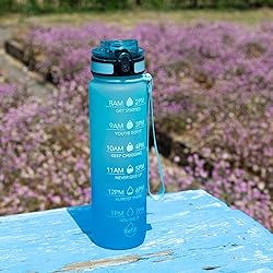 OLDLEY Water Bottles, 32oz Motivational Sports