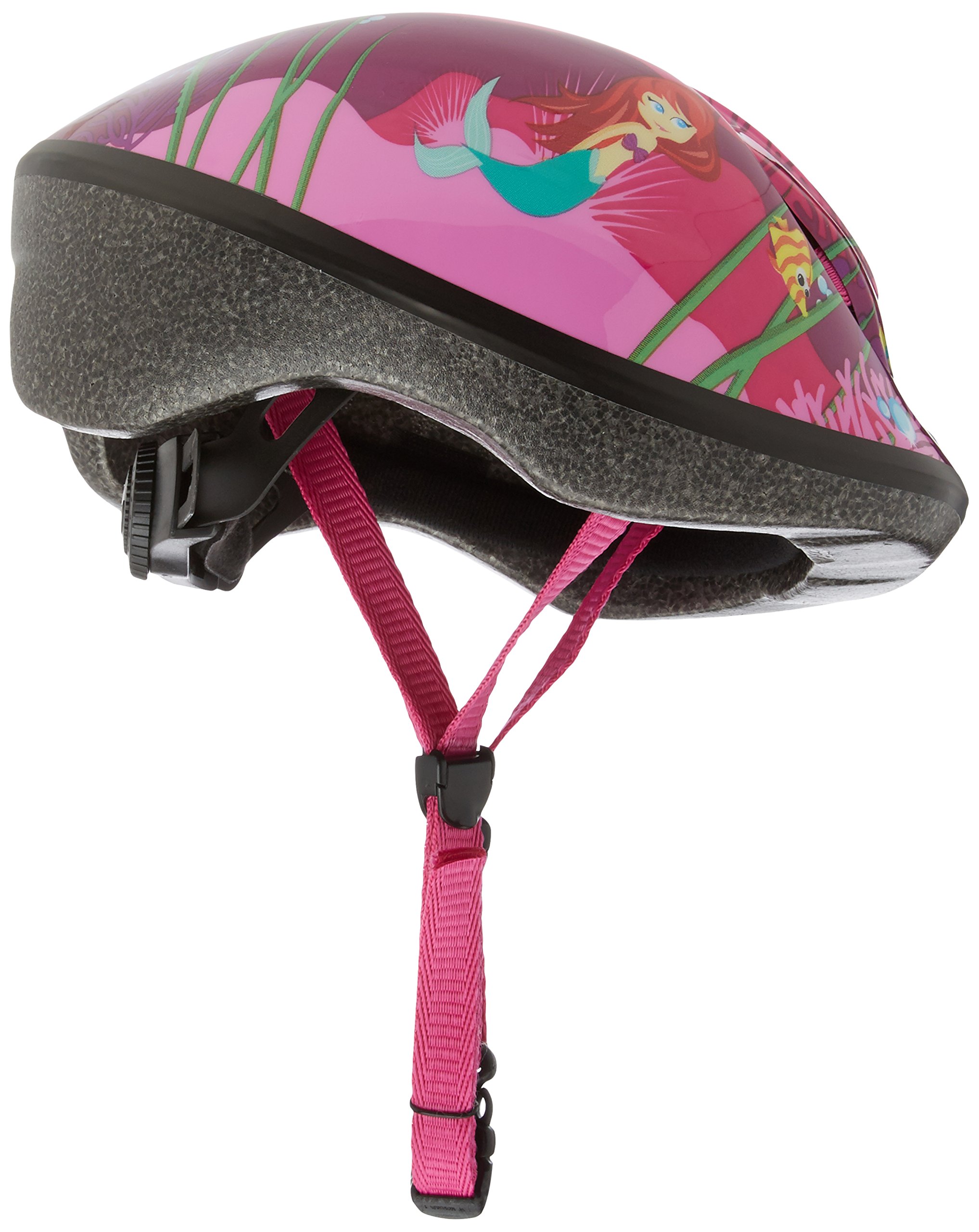 frozen bike helmet and pads