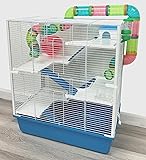 Extra Large 23" Multi-Tiers Easy Setup Hamster
