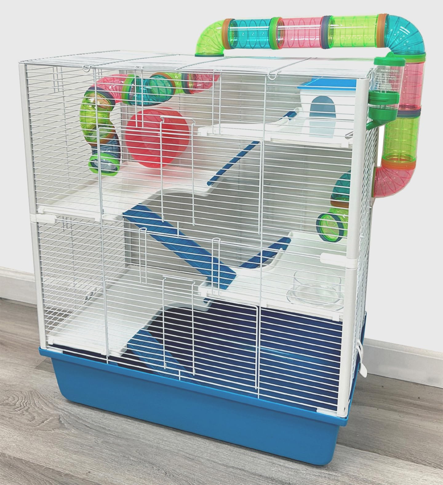 Extra Large 23" Multi-Tiers Easy Setup Hamster