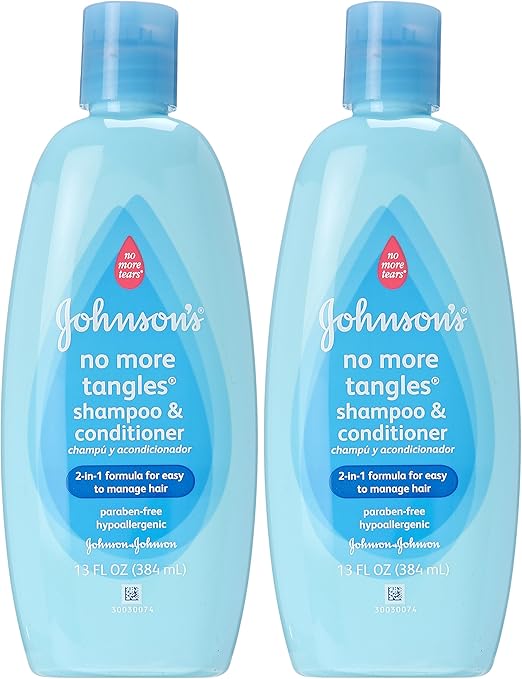 johnson's no more tangles shampoo and conditioner