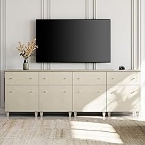 Amazon.com: WAMPAT TV Stand Cabinets for 80/85//100+ Inch