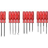 Mayhew Tools 31014F Micro Screwdriver, 14-Piece Set, Red