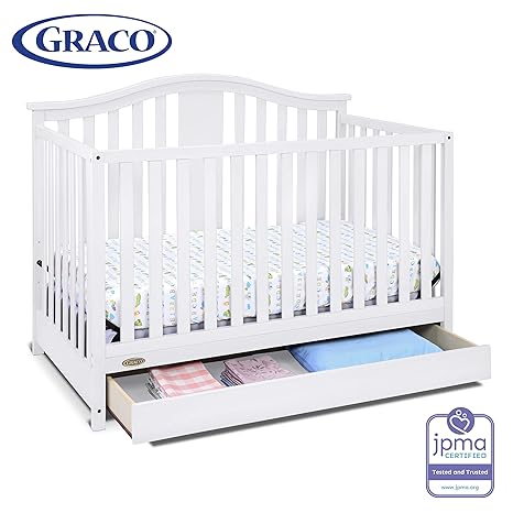 graco solano 4 in 1 crib with drawer
