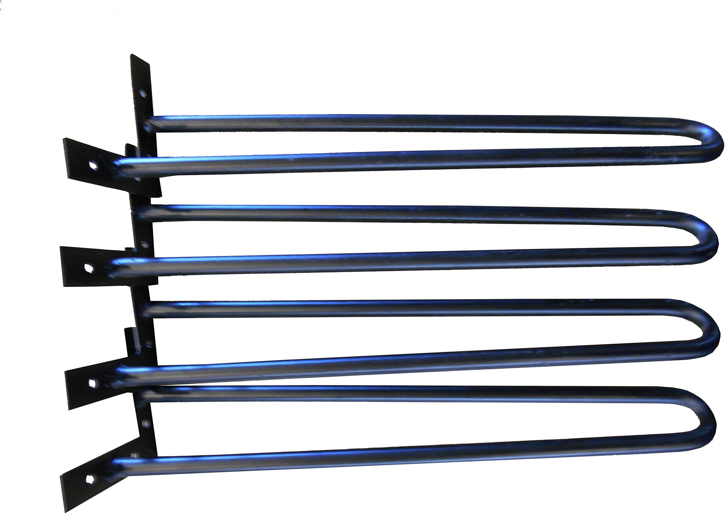 22 Inch Hairpin Legs for Your Diy Project Set of 4 legs of the 22" Tall Black Coated For long Lasting Use Rusts Today