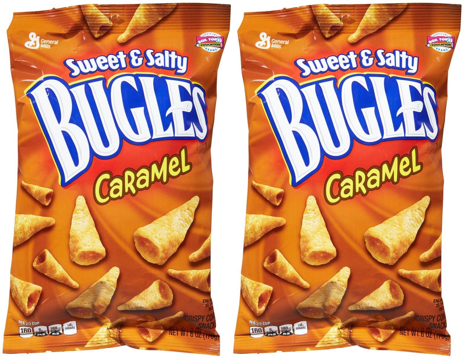 BUGLES CHOCOLATE PEANUT BUTTER 3.25 oz Each ( 7 in a Pack ) Grocery & Gourmet Food