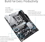 ASUS Prime Z790-P Intel Z790 LGA 1700 ATX Motherboard PCIe 5.0 M.2 DDR5 2.5G view 3