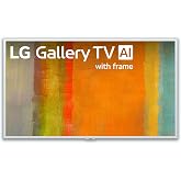LG 55-Inch Gallery TV with Frame QNED AI LX7B Series Mini LED Smart TV | HDR10, AI Upscaling 4K, Wow Orchestra, Glare-Free, Alexa Enabled