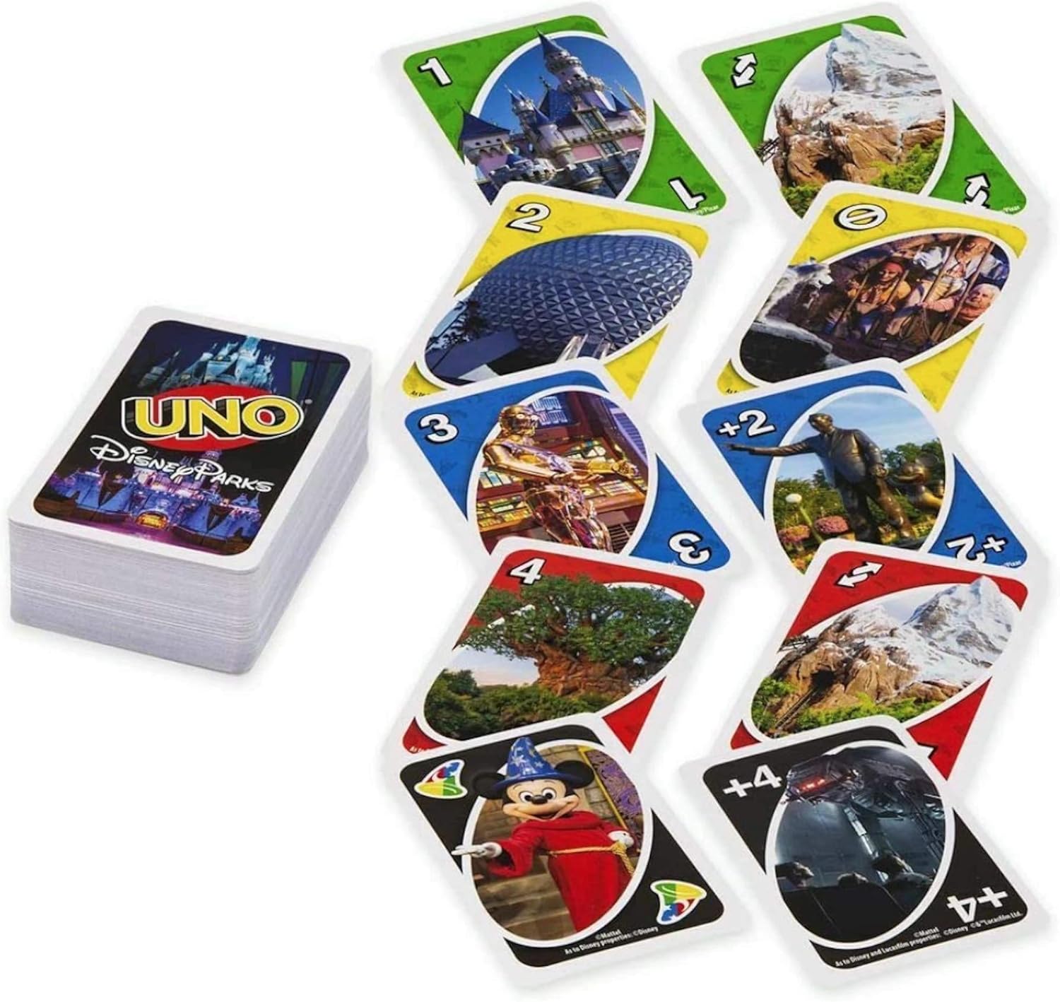 Amazon Co Jp Disney Parks Uno Card Game In Tin Toys