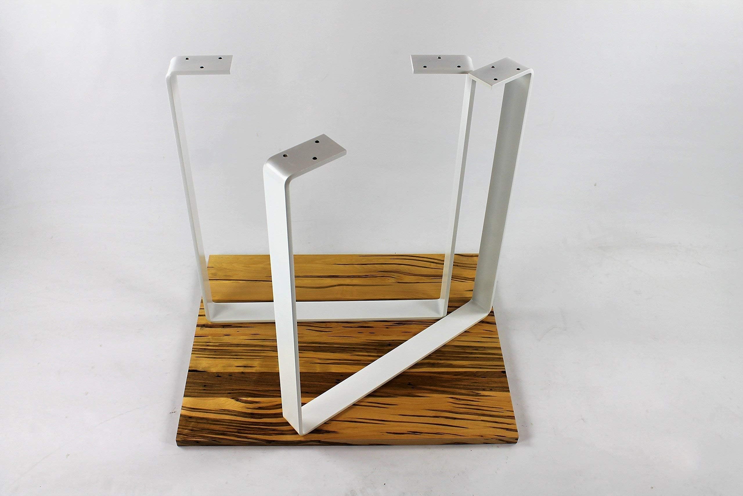 Powdercoated Steel Desk Legs-Choose Your Height and Width