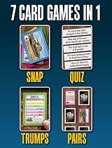 Smart Cards Tanks 7 Games in 1 Family Card Set Ages 5+ 1-8 Players view 3