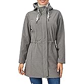 ATLASLAVA Women's Fleece Jacket Long Soft Shell Insulated Warm Winter Coat Waterproof Windbreaker Hood Parka