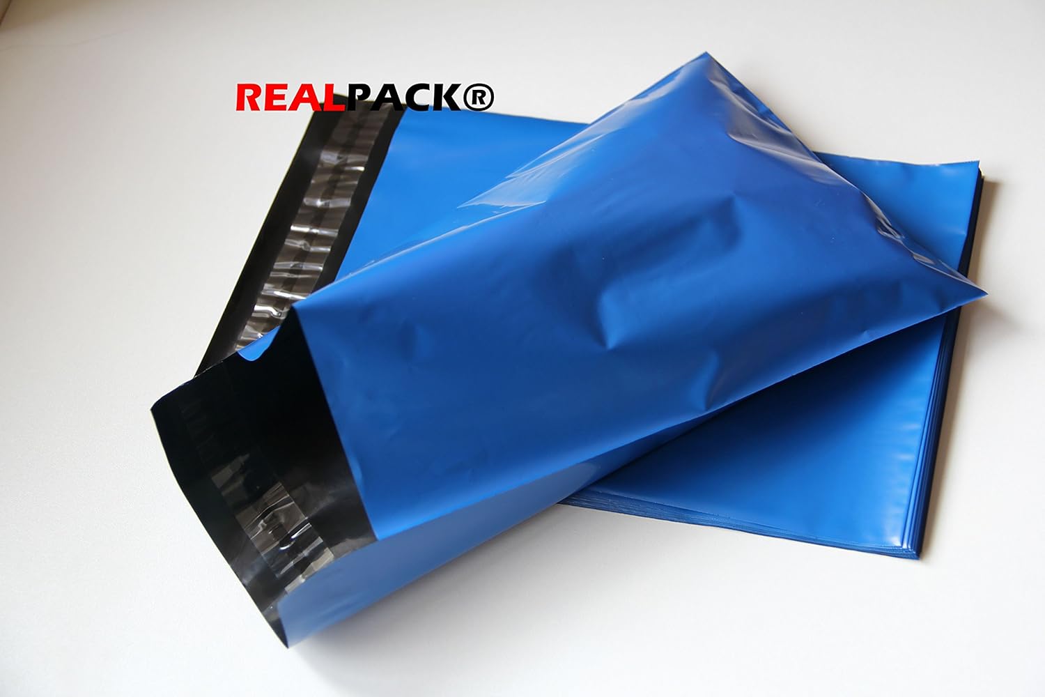 REALPACK® 25 x Blue Plastic poly Mailing Bags Envelopes size 17" x 22