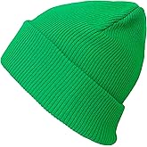 The Hat Depot - 100% Cotton Soft and Light Cuffed Skull Plain Daily Washed Beanie