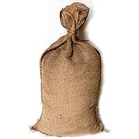 St. Boniface Bag Company | Burlap Bags - Size: 13x24" | Burlap Sandbags for Flooding & Tent Use | Potato & Jute Biodegradable