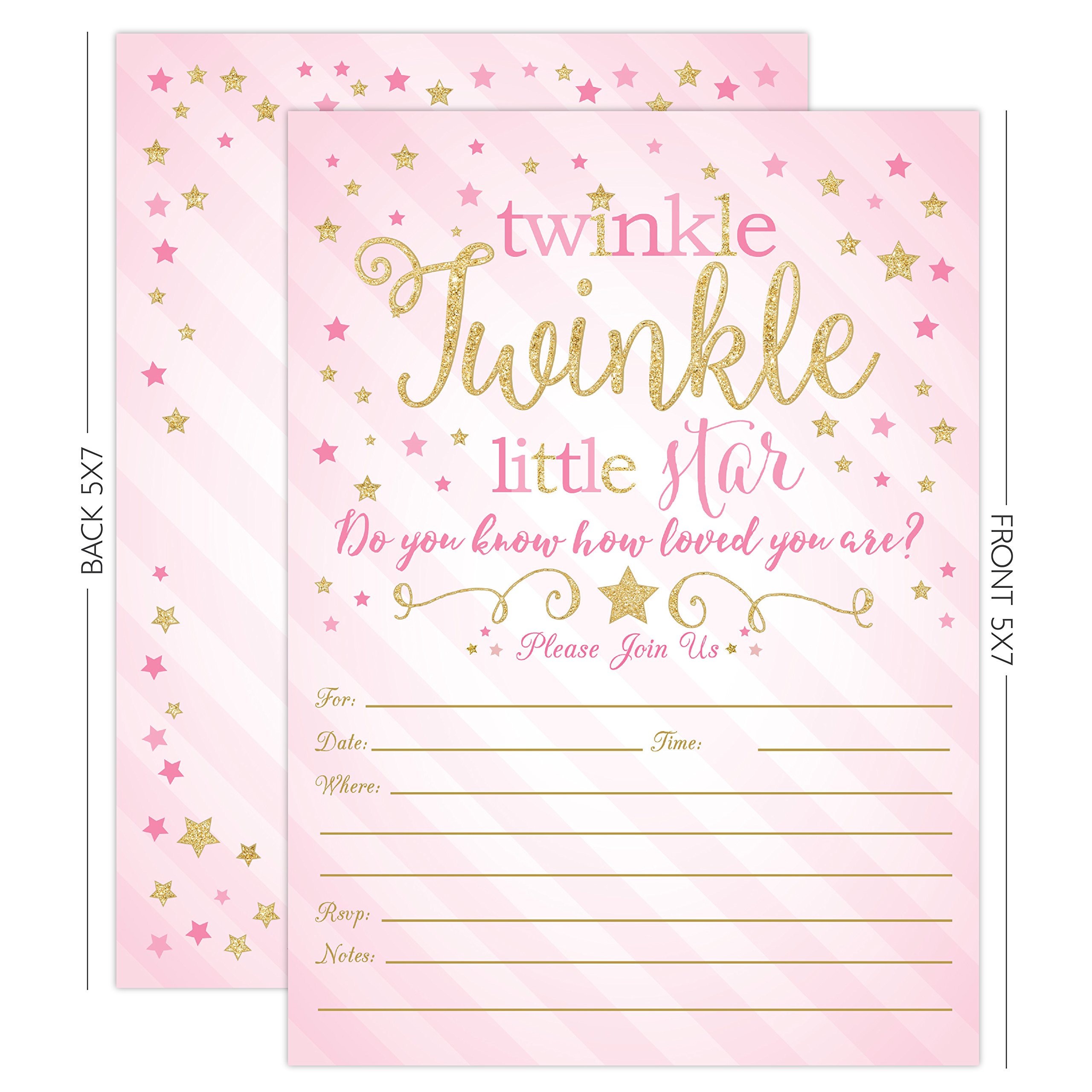 Your Main Event Prints Twinkle Twinkle Little Star Baby Shower