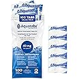 Aquatabs 49mg Water Treatment Tablets for 1L, 100-Tabs Value Pack (Plain Label) - Emergency Preparedness & Survival - Iodine 