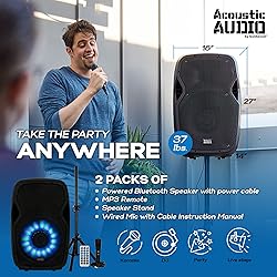 Acoustic Audio by Goldwood 15 Inch 1000 Watt