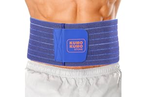 Umbilical Hernia Belt - For Men and Women – Abdominal Hernia Binder for Belly Button Navel Hernia Support, Helps Relieve Pain