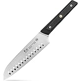Cangshan TG Series 62182 Swedish 12C27 Steel Santoku Knife, 7-Inch, G10 Handle