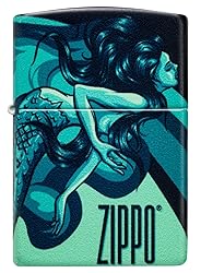 Zippo Mermaid Design 540 Color Pocket Lighter