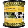 Amazon.com: Upgraded Electric Fence Polywire 3366 Feet 1026 Meters, 6 ...