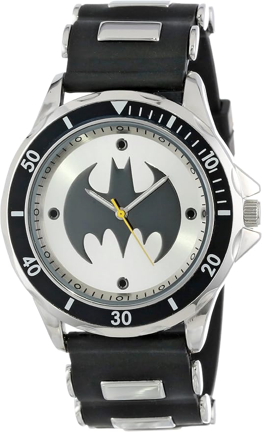 Batman Men's BAT9062 Analog Watch with Black Rubber Band Amazon.co.uk
