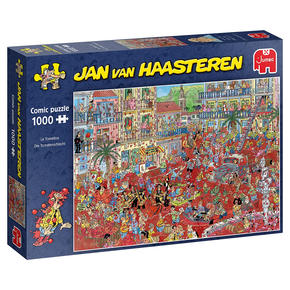 Jumbo 20043 Jan van Haasteren La Tomatina 1,000 piece puzzle