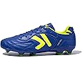 KELME Soccer Cleats Men's FG - Pro Calfskin Leather Soccer Shoes - Outdoor/Indoor Football Boots Unisex Adult Sizes