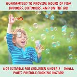 Toyland Bluey Bubbles Pack of 12 60ml Solution Wands Maze Lid Party Toys view 5