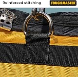 TOUGH MASTER 22 Inch Heavy Duty Tool Bag 7 Pockets Wide Compartment Removable view 4