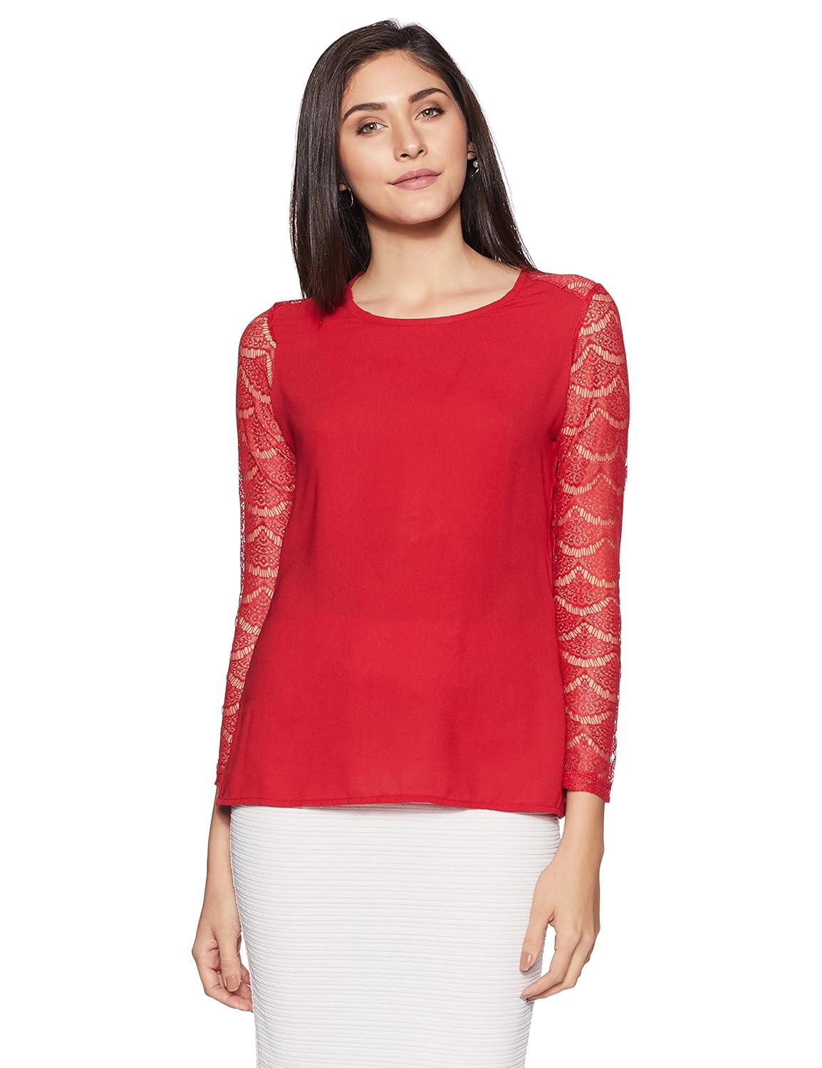 van heusen women's regular fit shirt