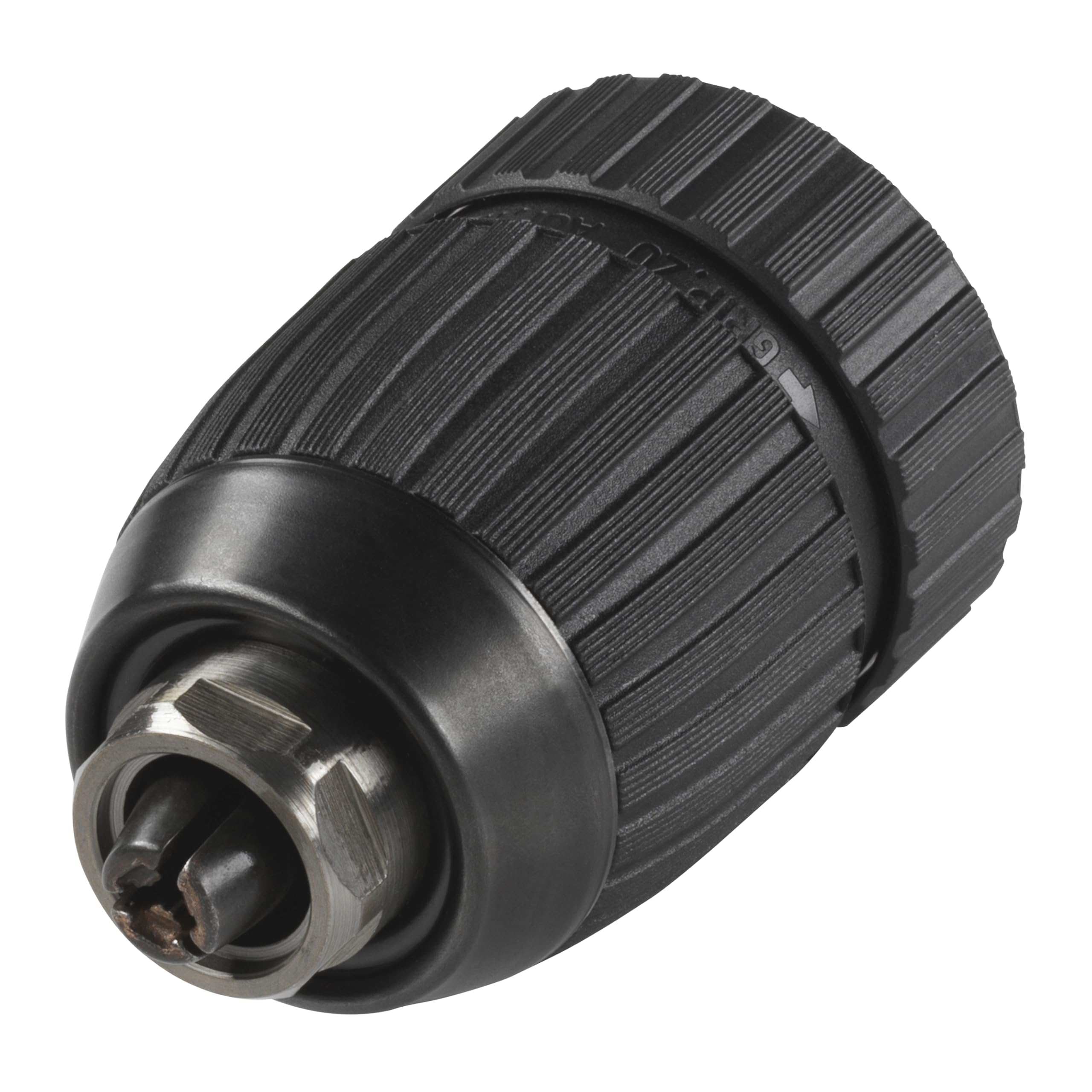 wolfcraft Quick-Release Chuck I 2618000 I for Quick and Easy Clamping and Release of Drill Accessories