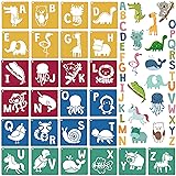 Stencils for Kids 26pcs Animal Drawing Stencils 8x8