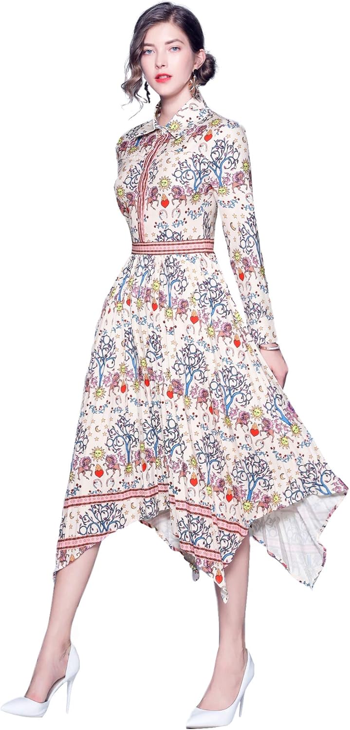 3 quarter sleeve midi dress