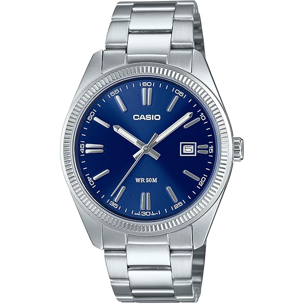 Amazon.com: Casio MTP1381D-2AV Men's Vintage Classic Stainless