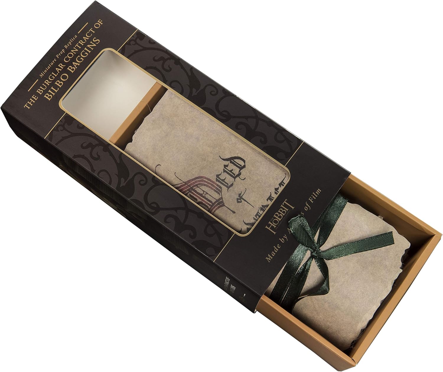Weta Workshop - Hobbit - The Burglar Contract of Bilbo Baggins (Miniature Prop Replica), Mehrfarbig