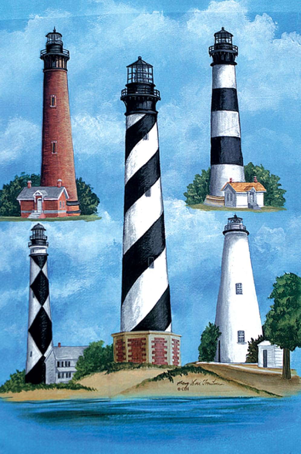 Best Hatteras Lighthouse Garden Flag