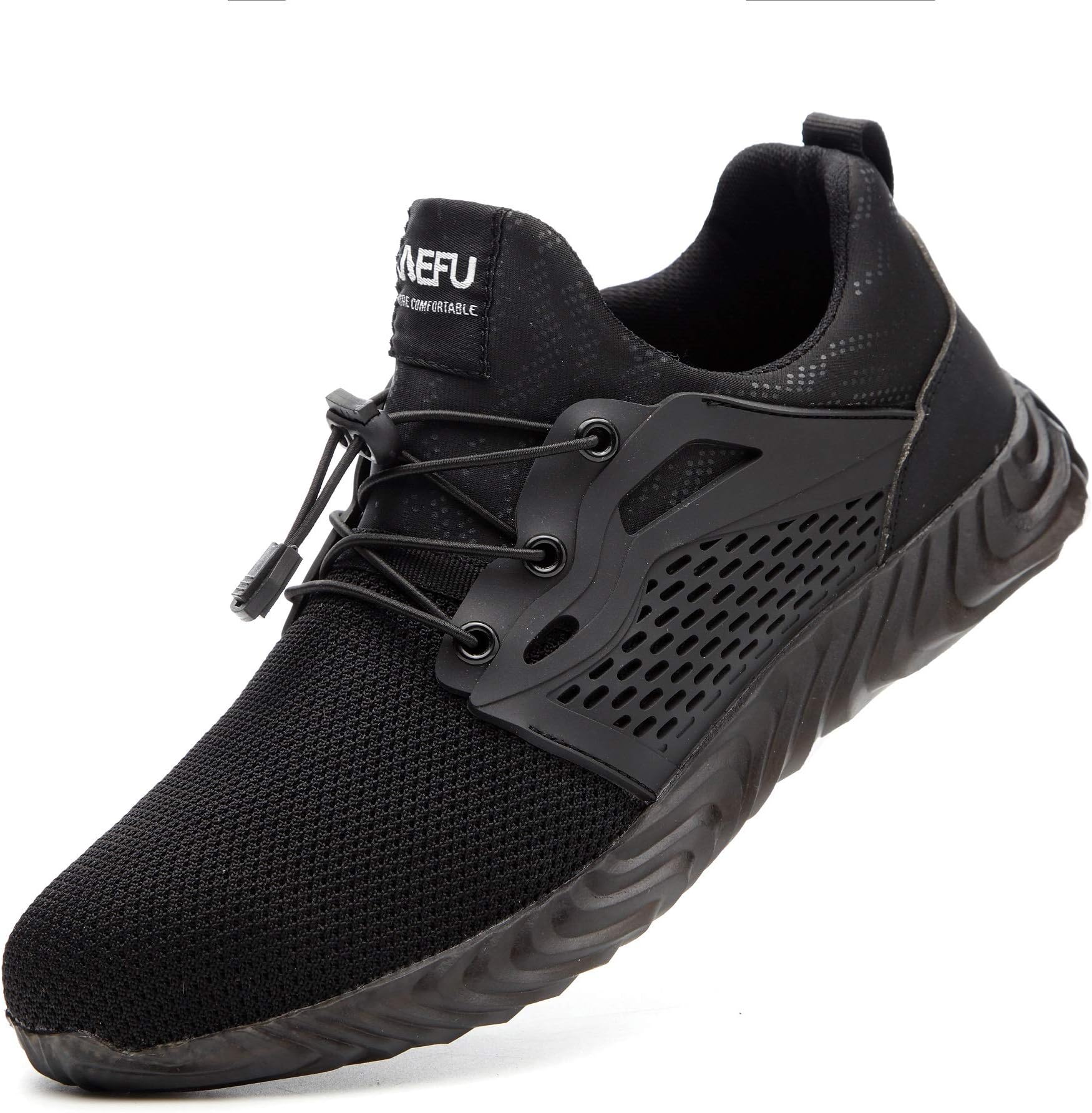 Safety Shoes for Men Womens Steel Toe Cap Trainers Lightweight Work Boots Mesh Breathable Sneakers Size 3.5-13.5 UK