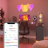 Nanoleaf Shapes Triangle Starter Kit 15 Panels RGBW Wi Fi Color Changing view 4