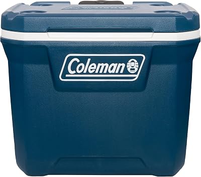 Coleman Xtreme 50QT Cooler with Wheels 47L PU Foam Insulation