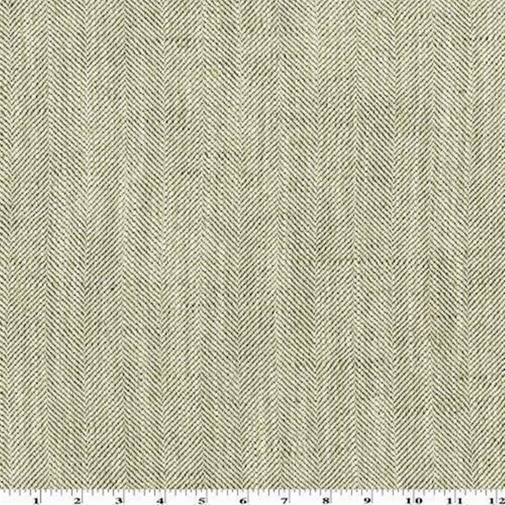Veedaf Brown Herringbone Home Decorating Fabric, Fabric by The Yard