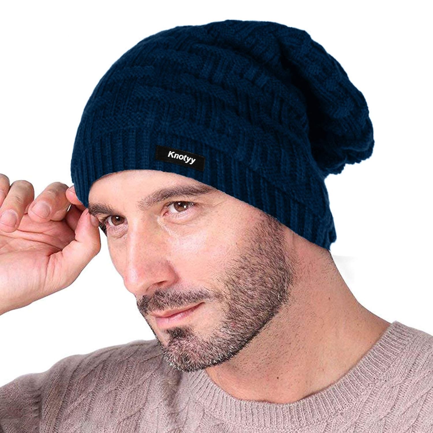 woolen cap man