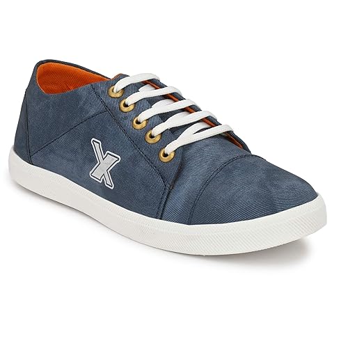 blue denim lace up sneaker