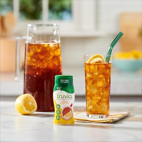 TRUVIA ZERO-CALORIE LIQUID SWEETENER FROM THE STEVIA LEAF, 2.7 FL OZ BOTTLE, LEMON FLAVOR (PACK OF 1)