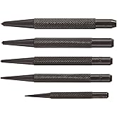 Fowler Full Warranty 52-500-015-0 Black Nitrate Center Punch 5 Piece Set
